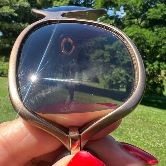 NWT Christian Dior Volute 2 STR Sunglasses 🤎Bronze with Rhinestone Temples 💎🤎 - Picture 10 of 16